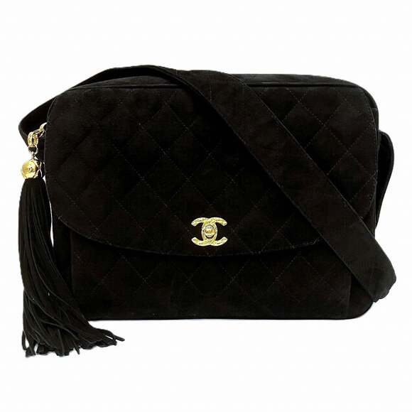 CHANEL Handbags - Chanel Matelassé Suede Shoulder Bag - Free Shipping
